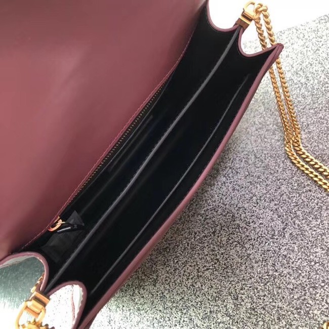 SAINT LAURENT Cassandra shoulder bag 96156 Burgundy