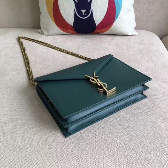 SAINT LAURENT Cassandra shoulder bag 96156 green