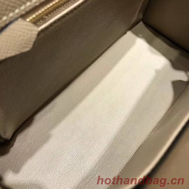 Hermes original Kelly Epsom Leather KL32 grey