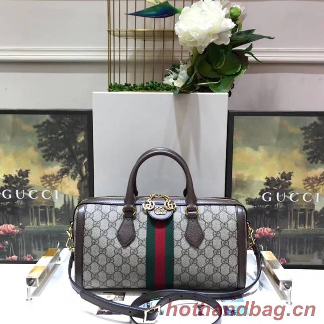 Gucci GG canvas ophidia top quality tote bag 524532 brown