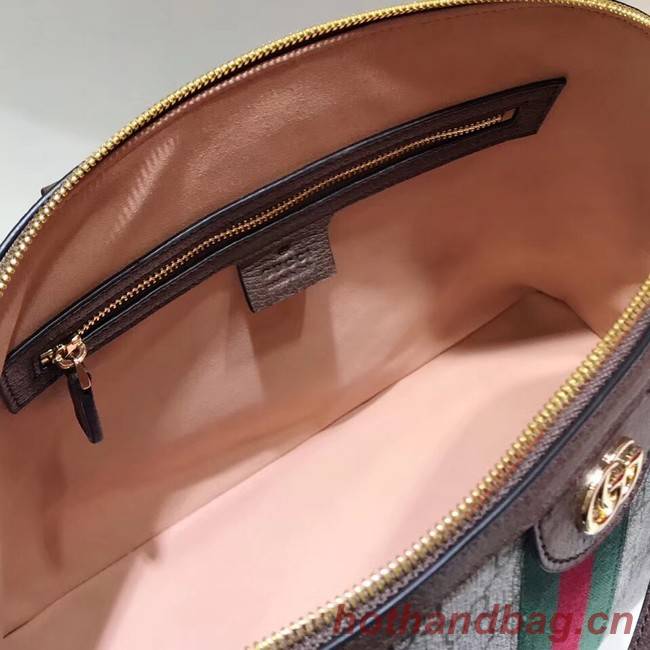 Gucci Ophidia GG medium top handle bag 524533 brown