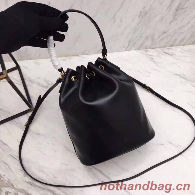 Prada Calf leather bag N1865 black