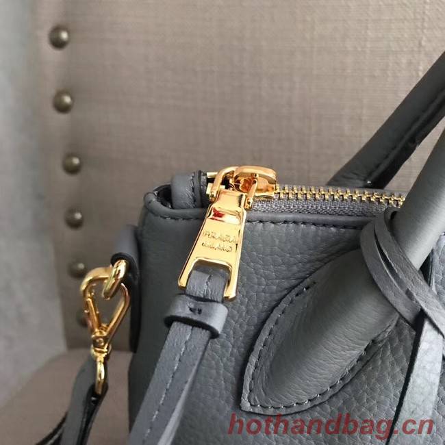 Prada Calf leather bag 1BH111 grey