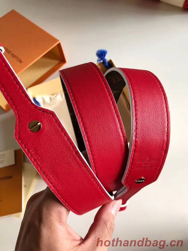 Louis Vuitton Strap 110CM 0361 red