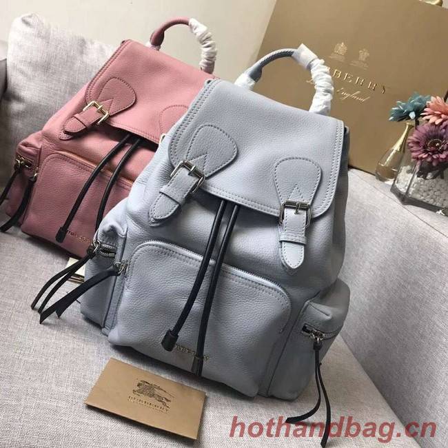 BURBERRY Leather backpack 48791 grey