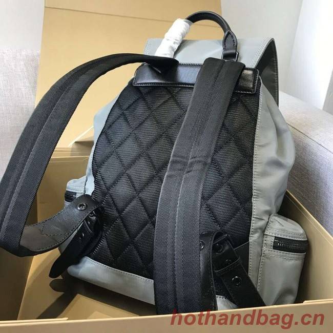 BURBERRY nylon backpack 48791 grey