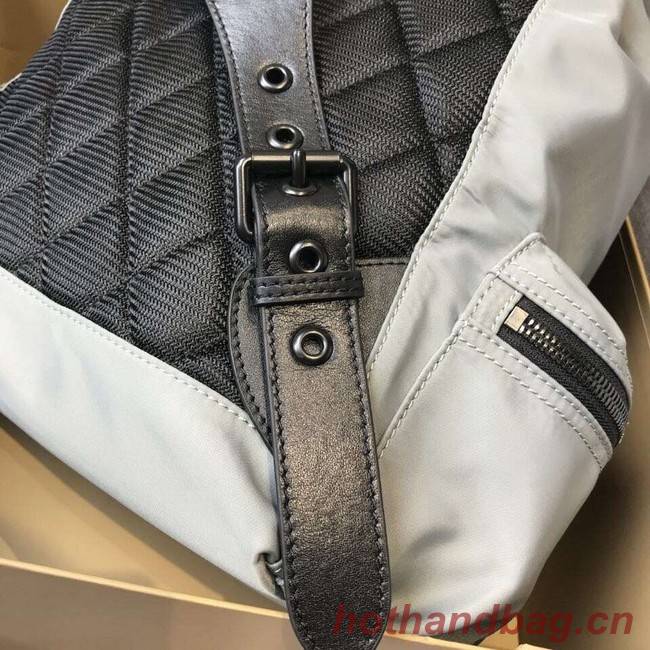 BURBERRY nylon backpack 48791 grey