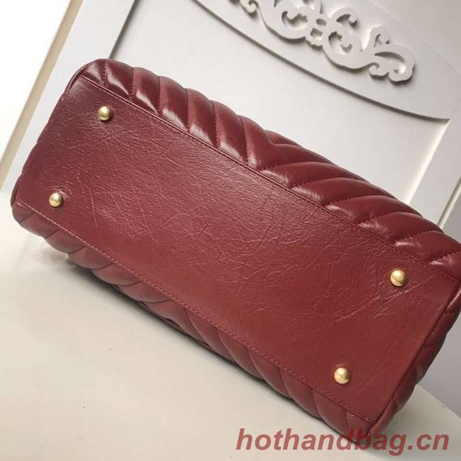 Chanel Original large shopping bag A57974 Burgundy