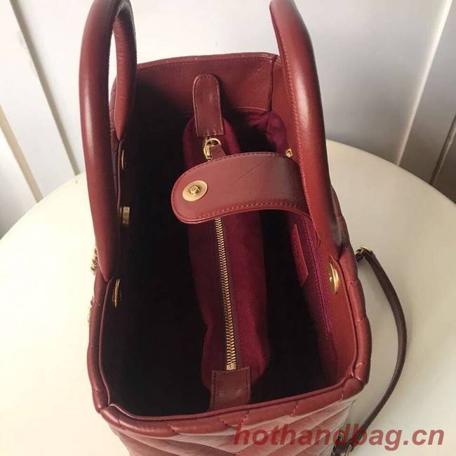 Chanel Original large shopping bag A57974 Burgundy