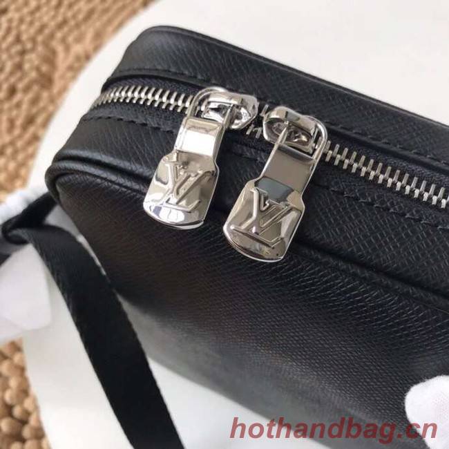 Louis Vuitton Monogram Canvas Messenger PM Black M43845