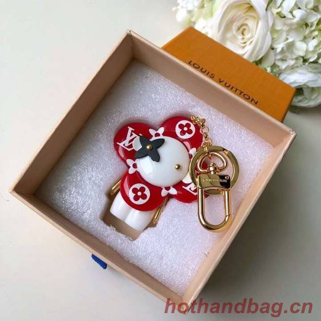 Louis vuitton VIVIENNE BAG CHARM AND KEY HOLDER M63078 red