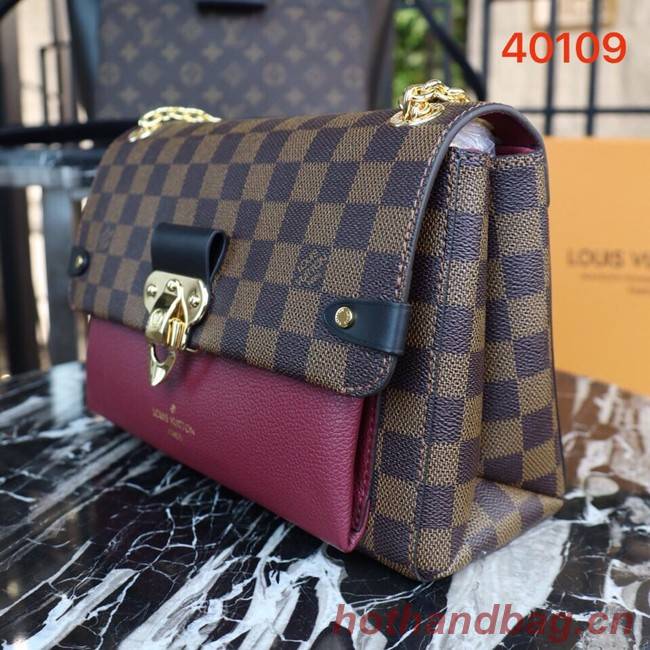 Louis vuitton original monogram canvas M40108 Lie De Vin