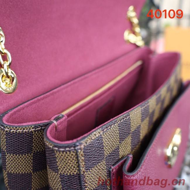 Louis vuitton original monogram canvas M40108 Lie De Vin