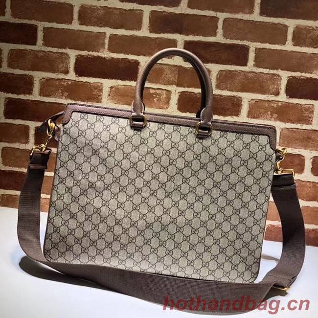 Gucci Ophidia GG briefcase 547970 brown