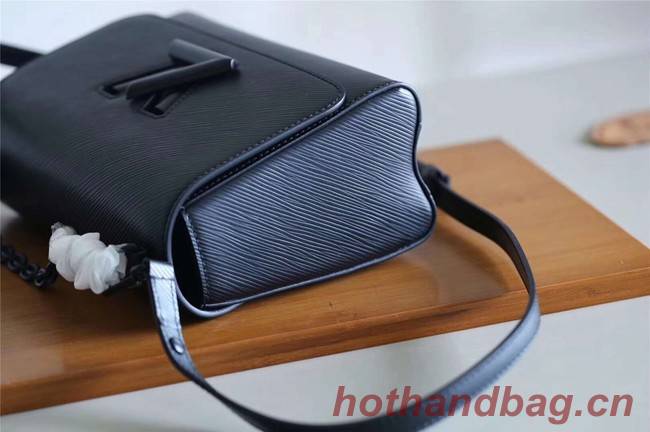 Louis vuitton original epi leather TWIST MM M53236 black