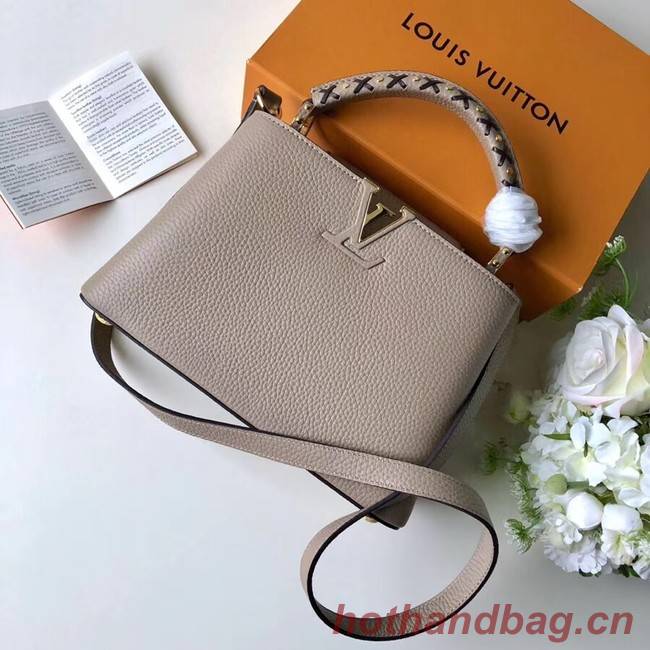 Louis Vuitton CAPUCINES PM M52387 grey