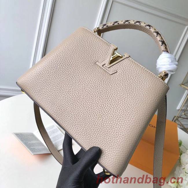 Louis Vuitton CAPUCINES PM M52387 grey