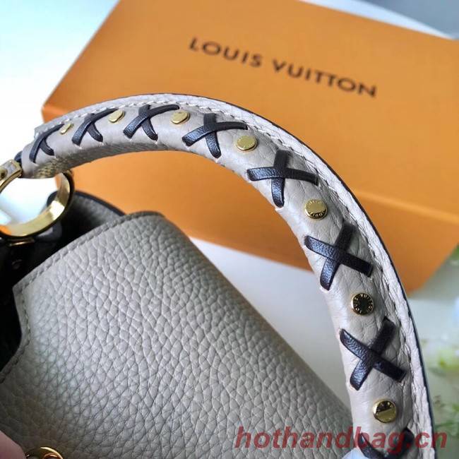 Louis Vuitton CAPUCINES PM M52387 grey