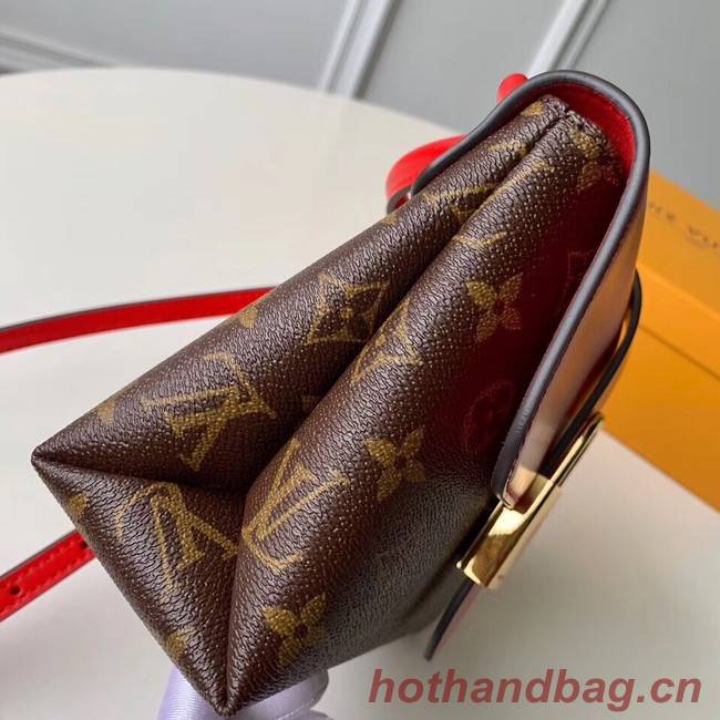 Louis vuitton original LOCKY BB M44080 Coquelicot Red