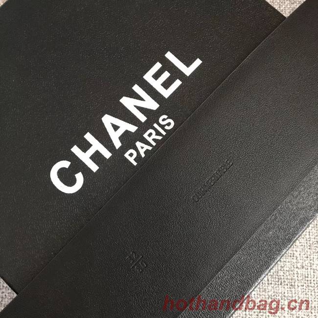 Chanel Wide leather belt with 53 mm CC4272 black	