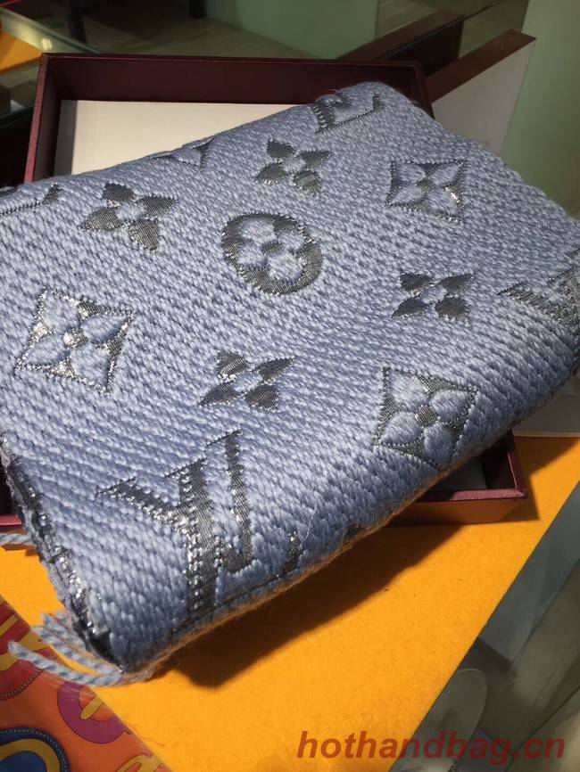 Louis Vuitton Cashmere Scarf LV3307A grey