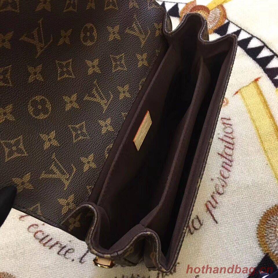 Louis Vuitton Monogram Canvas Pochette Metis Original Leather M40780