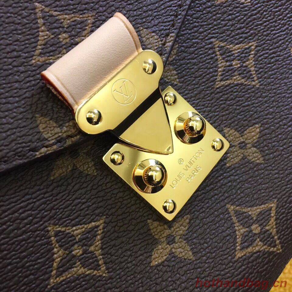 Louis Vuitton Monogram Canvas Pochette Metis Original Leather M40780