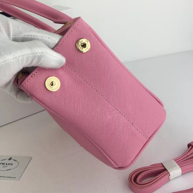 Prada Galleria Small Saffiano Leather Bag BN2316 pink