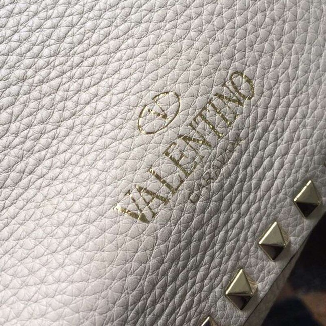 VALENTINO Rockstud large tote 0973 white