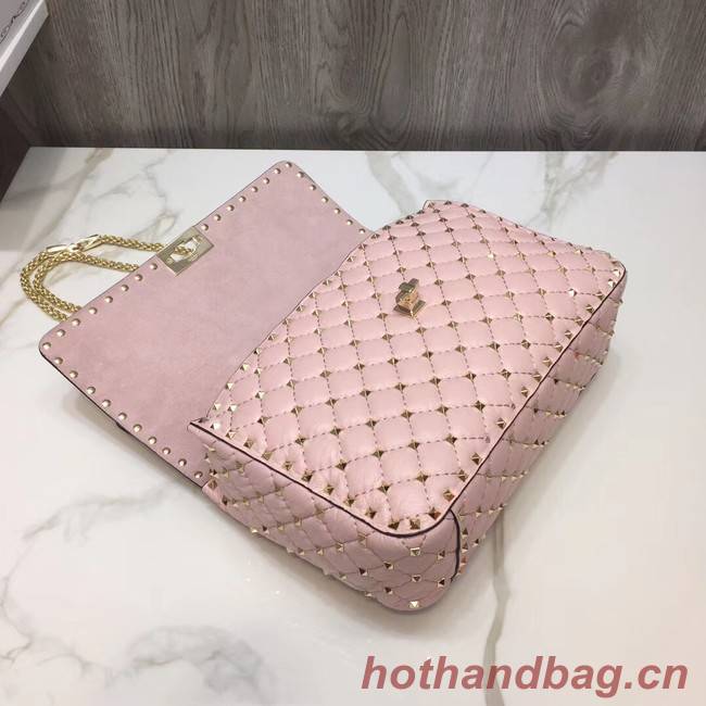 VALENTINO Quilted leather shoulder bag 96593 pink