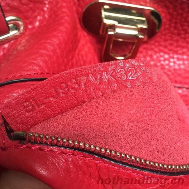 VALENTINO Rockstud medium tote 0972 red