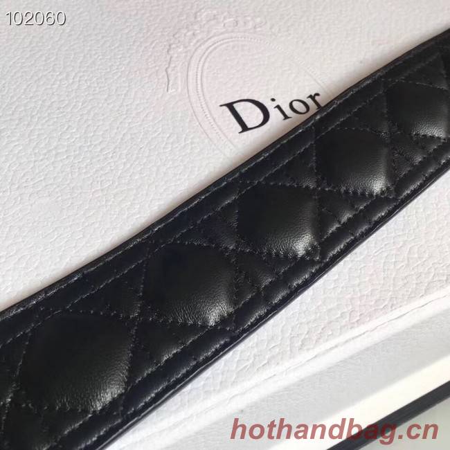 Dior Leather Strap 035891 black