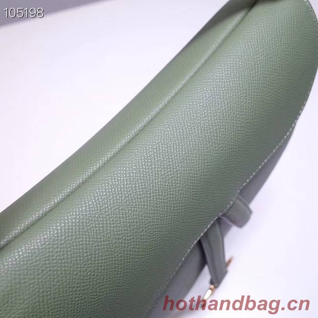 Dior SADDLE-TAS VAN KALFSLEER M0446CW green