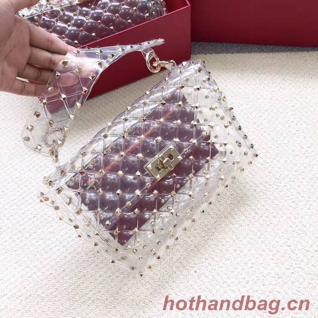 VALENTINO Rockstud Plexy shoulder bag 2687