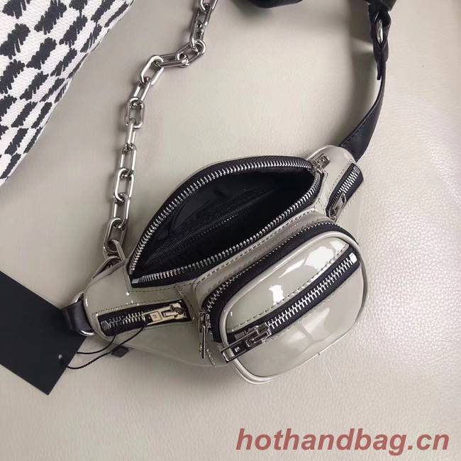 Alexander Wang leather Mini-pocket 0002 grey