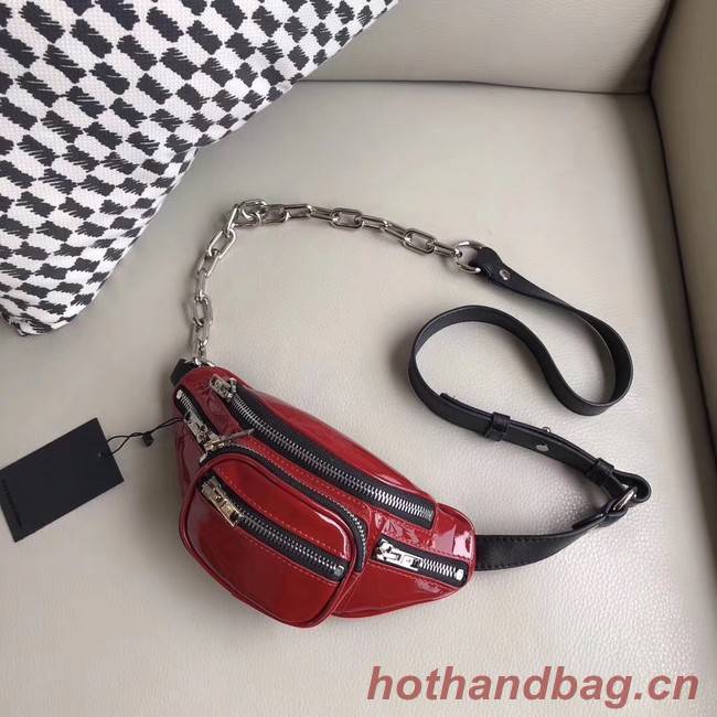 Alexander Wang leather Mini-pocket 0002 red