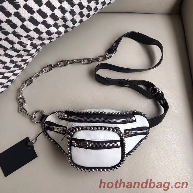 Alexander Wang leather Mini-pocket 0002 white