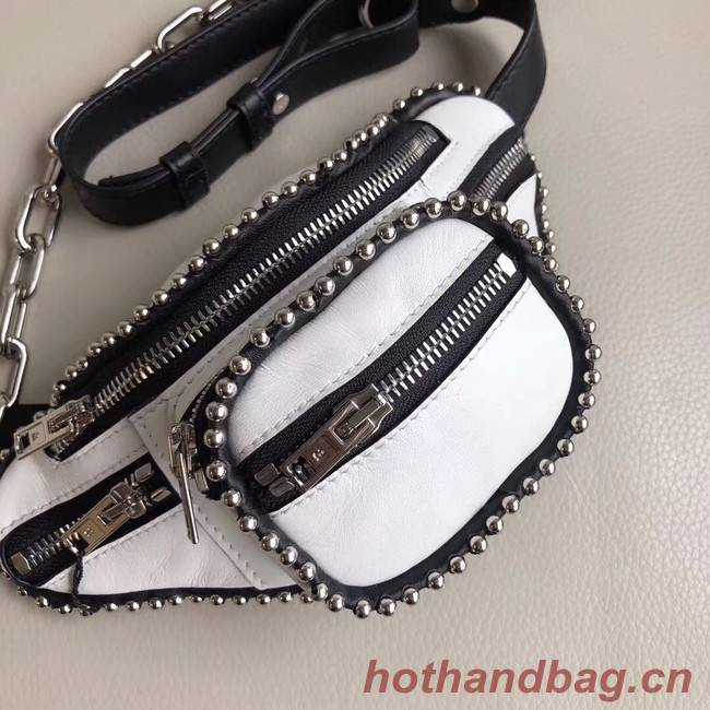 Alexander Wang leather Mini-pocket 0002 white