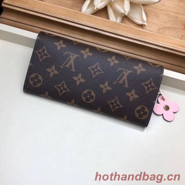 Louis Vuitton EMILIE WALLET M63895 Bleu Jean Blue