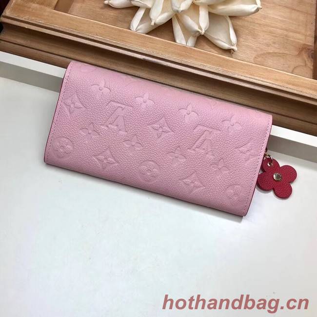 Louis Vuitton EMILIE WALLET M63918 Rose Ballerine