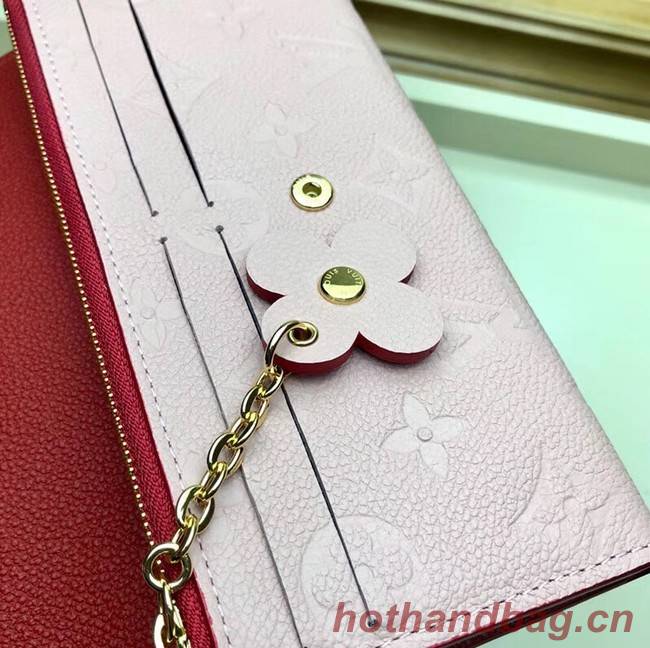 Louis Vuitton EMILIE WALLET M63918 Rose Ballerine