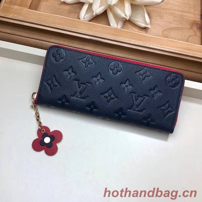 Louis vuitton CLEMENCE WALLET M63920 blue