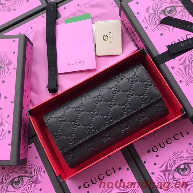 Gucci Calf leather Wallet 410100 black