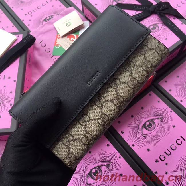 Gucci GG Supreme wallet 410100 black