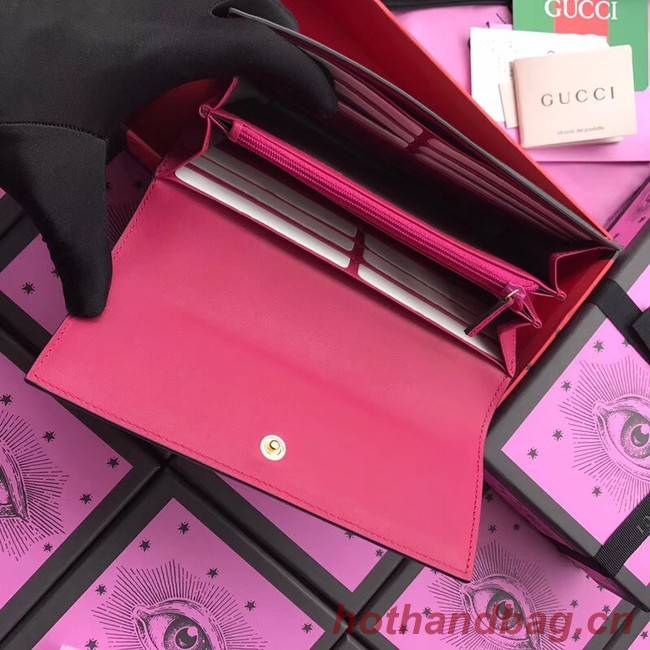 Gucci GG Supreme wallet 410100 red