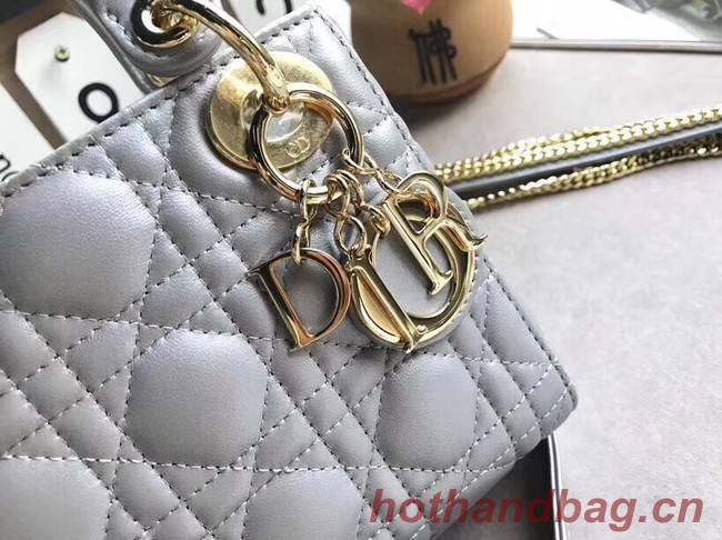 MINI LADY DIOR-TAS VAN LAMSLEER M15P grey