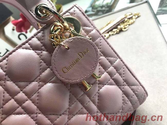 MINI LADY DIOR-TAS VAN LAMSLEER M15P pink