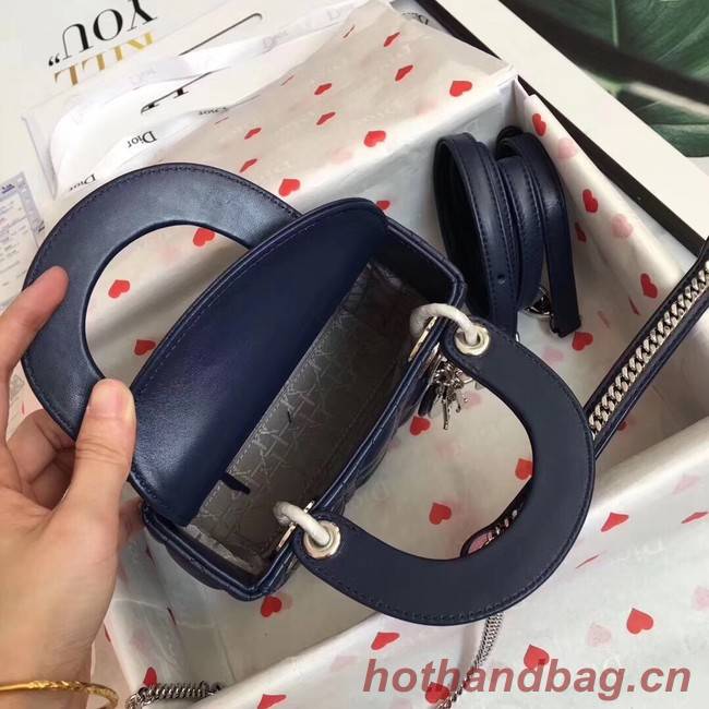 MINI LADY DIOR-TAS VAN LAMSLEER CAL44500 blue