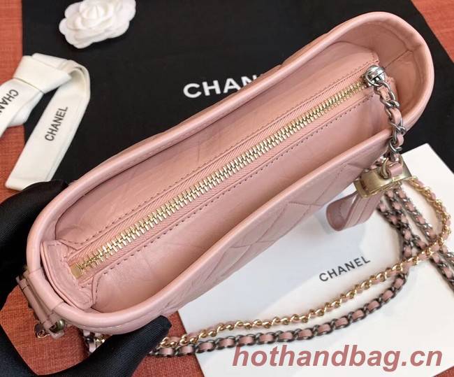 chanel gabrielle small hobo bag A91810 light pink