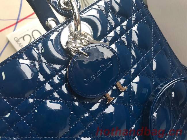 Dior GROTE LADY DIOR-TAS VAN LAMSLEER CAL44560 blue